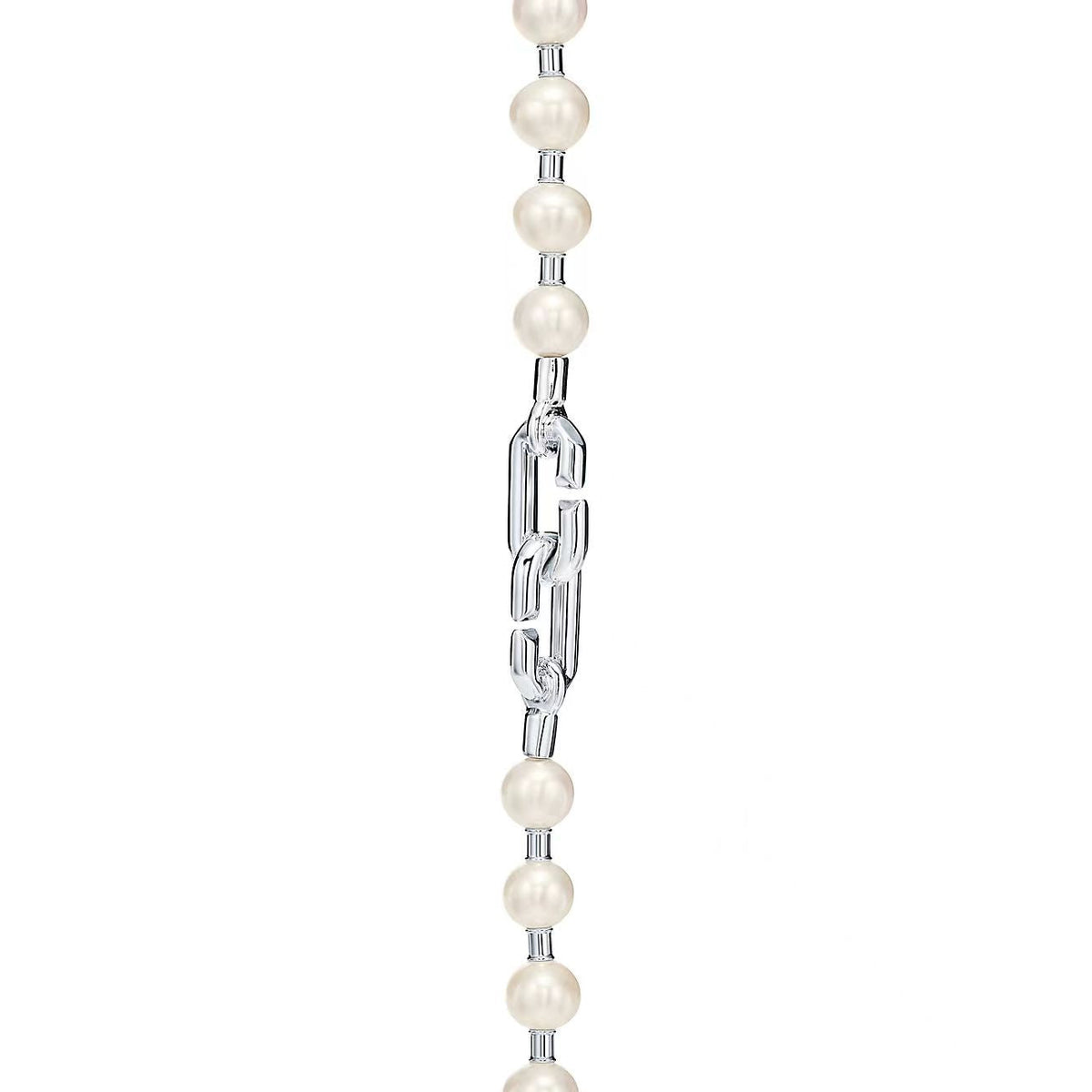 [Renovia Jewelry]HARDWEAR PEARL WRAP NECKLACE