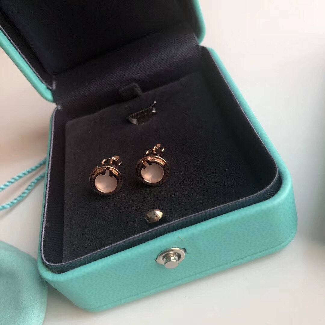[Renovia Jewelry]PEARL CIRCLE EARRINGS MOTHER