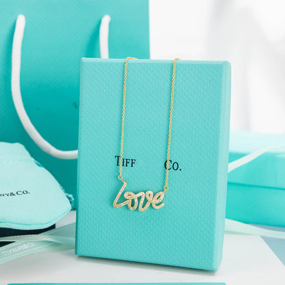 [Renovia Jewelry]PALOMA S GRAFFITI LOVE NECKLACE DIAMOND
