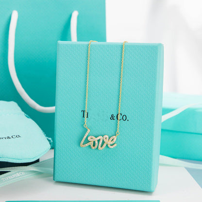 [Renovia Jewelry]PALOMA S GRAFFITI LOVE NECKLACE DIAMOND