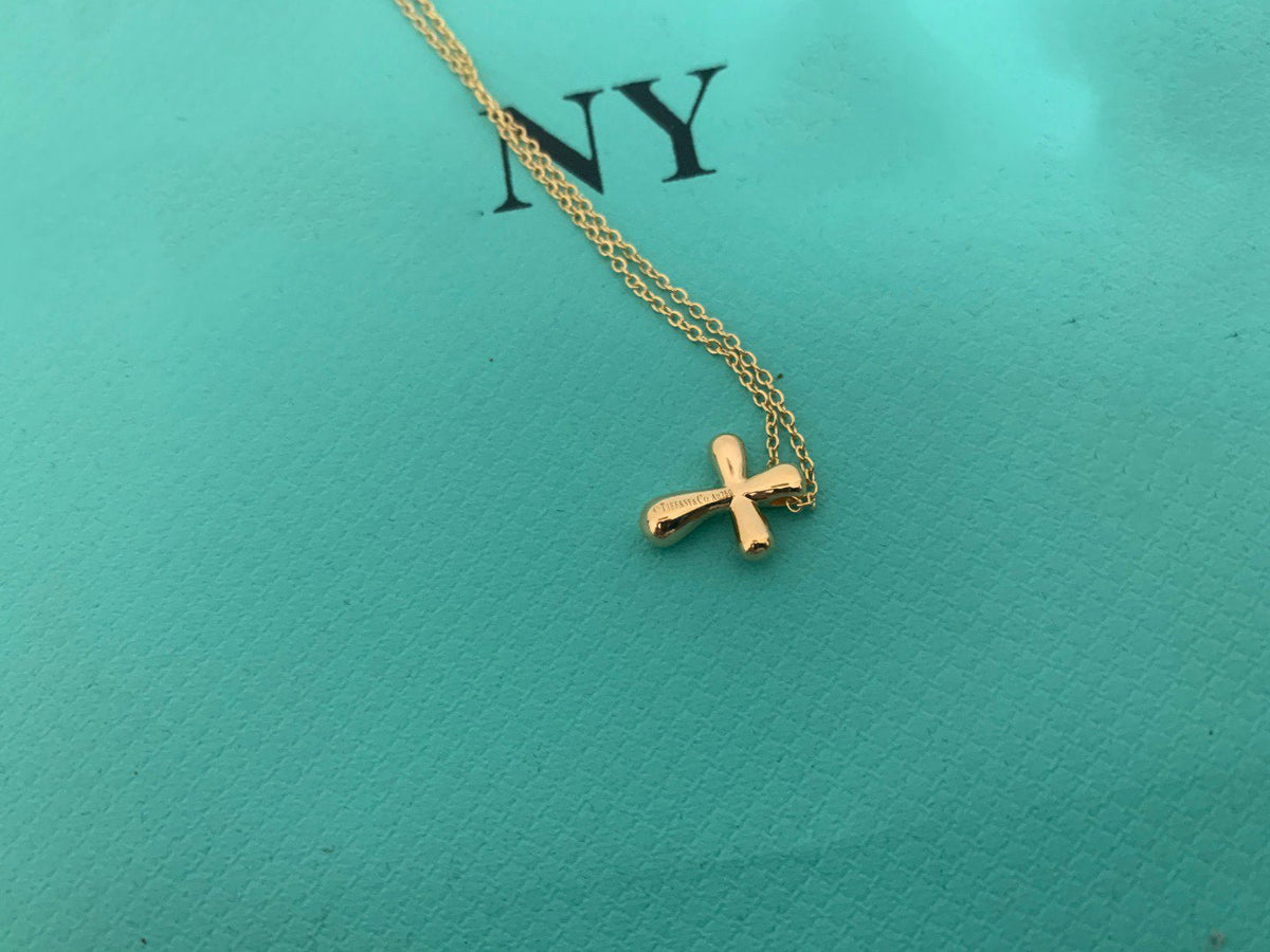 [Renovia Jewelry]CROSS PENDANT MINI BARE CROSS NECKLACE