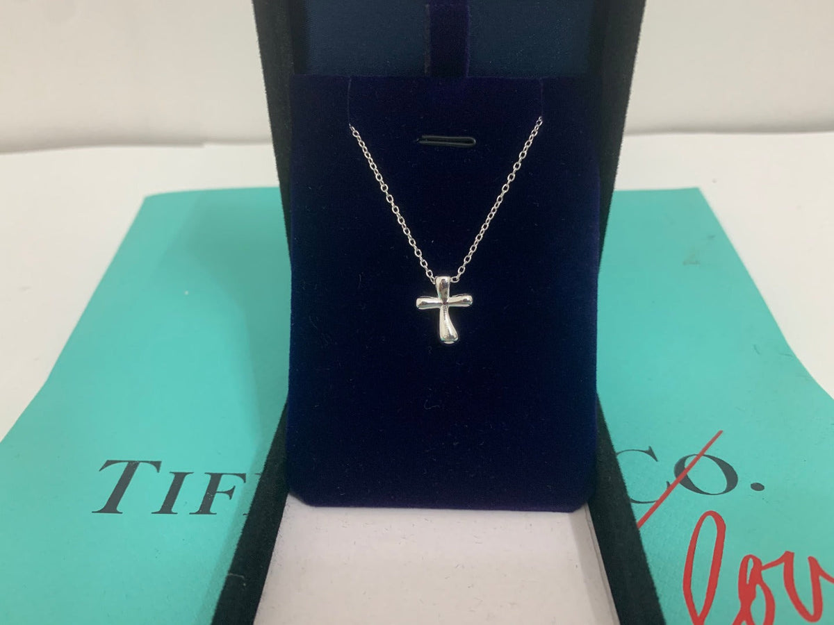 [Renovia Jewelry]CROSS PENDANT MINI BARE CROSS NECKLACE