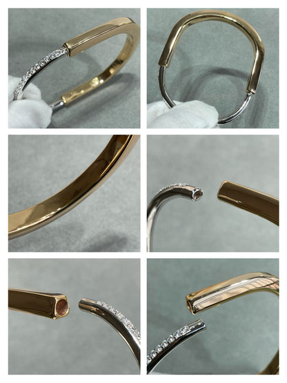 [Renovia Jewelry]LOCK BRACELET DIAMOND