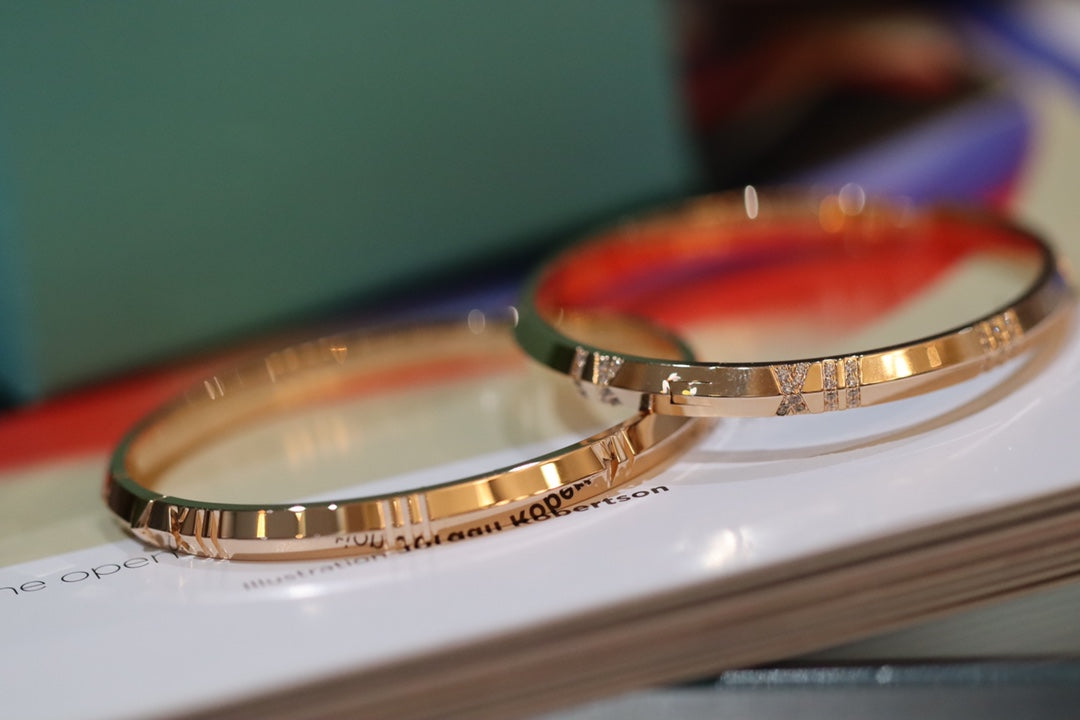 [Renovia Jewelry]ATLAS X PINK GOLD BRACELET