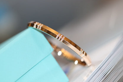 [Renovia Jewelry]ATLAS X PINK GOLD BRACELET