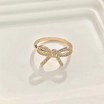 [Renovia Jewelry]TWIST BOW RING