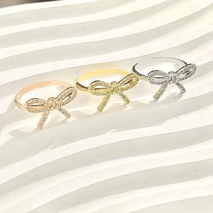 [Renovia Jewelry]TWIST BOW RING