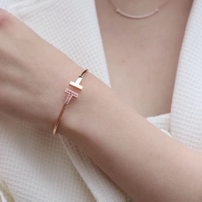 [Renovia Jewelry]T PINK GOLD PINK DIAMOND BRACELET