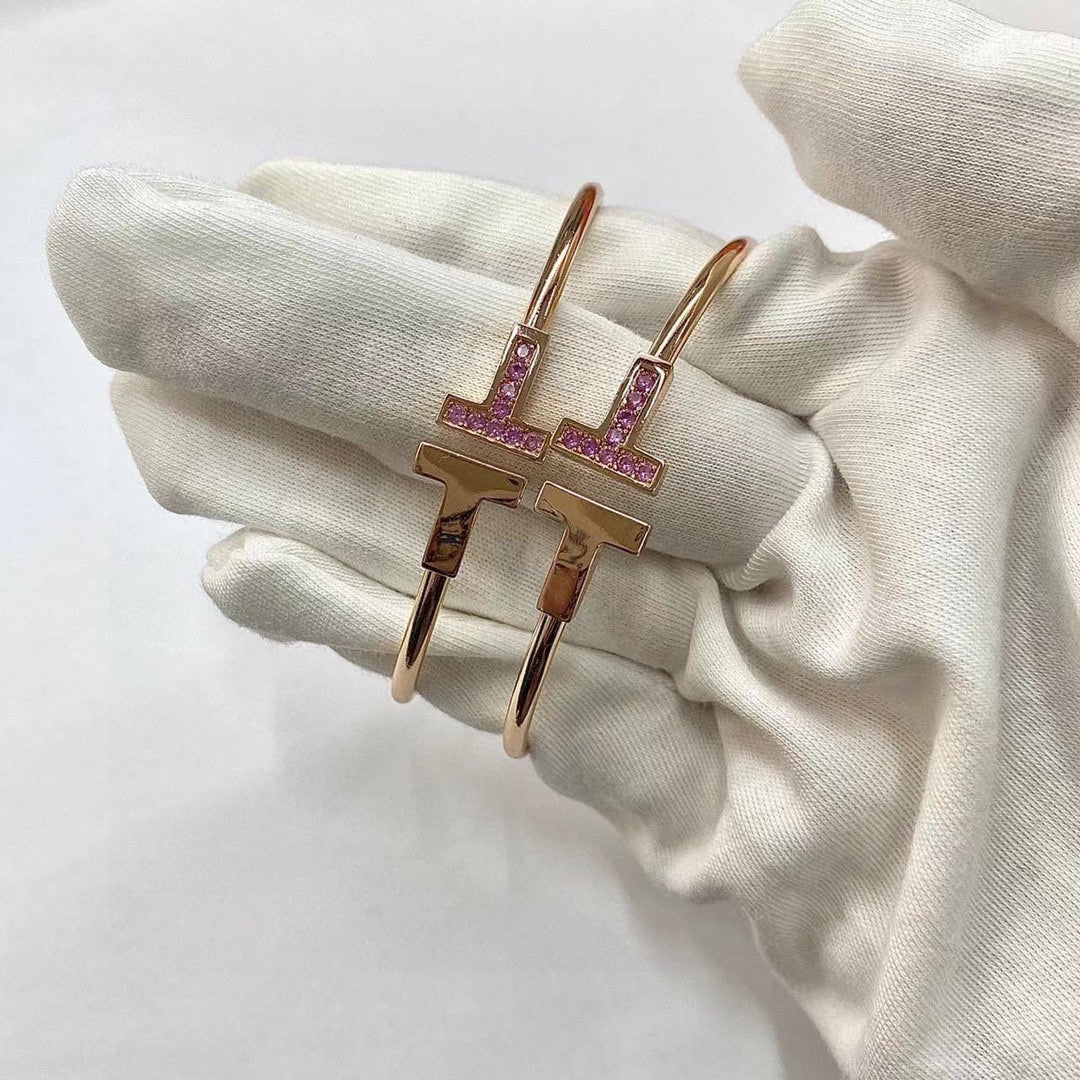 [Renovia Jewelry]T PINK GOLD PINK DIAMOND BRACELET