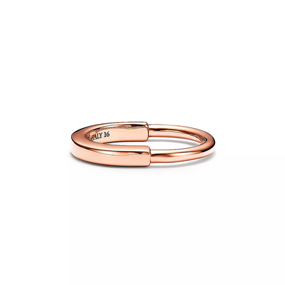 [Renovia Jewelry]LOCK RING PINK GOLD