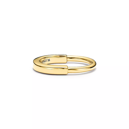 [Renovia Jewelry]LOCK RING GOLD
