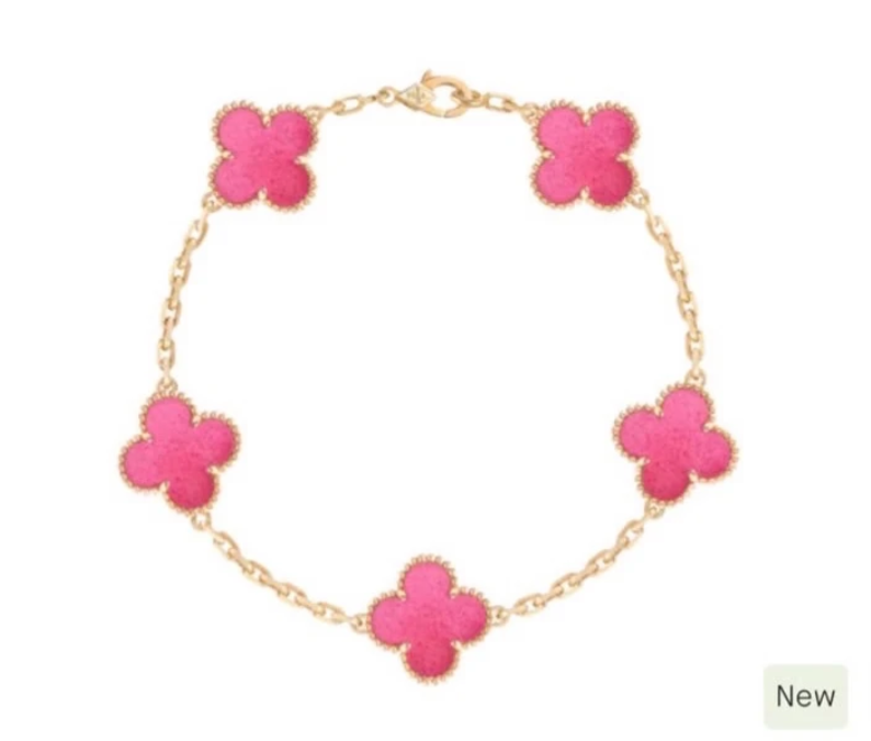 [Renovia Jewelry] 26 NEW PINK BUBBLE ENAMEL SET