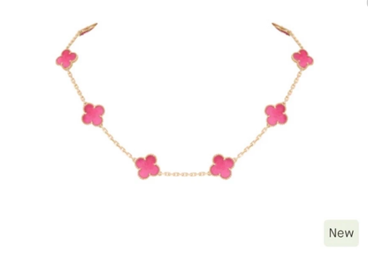 [Renovia Jewelry] 26 NEW PINK BUBBLE ENAMEL SET