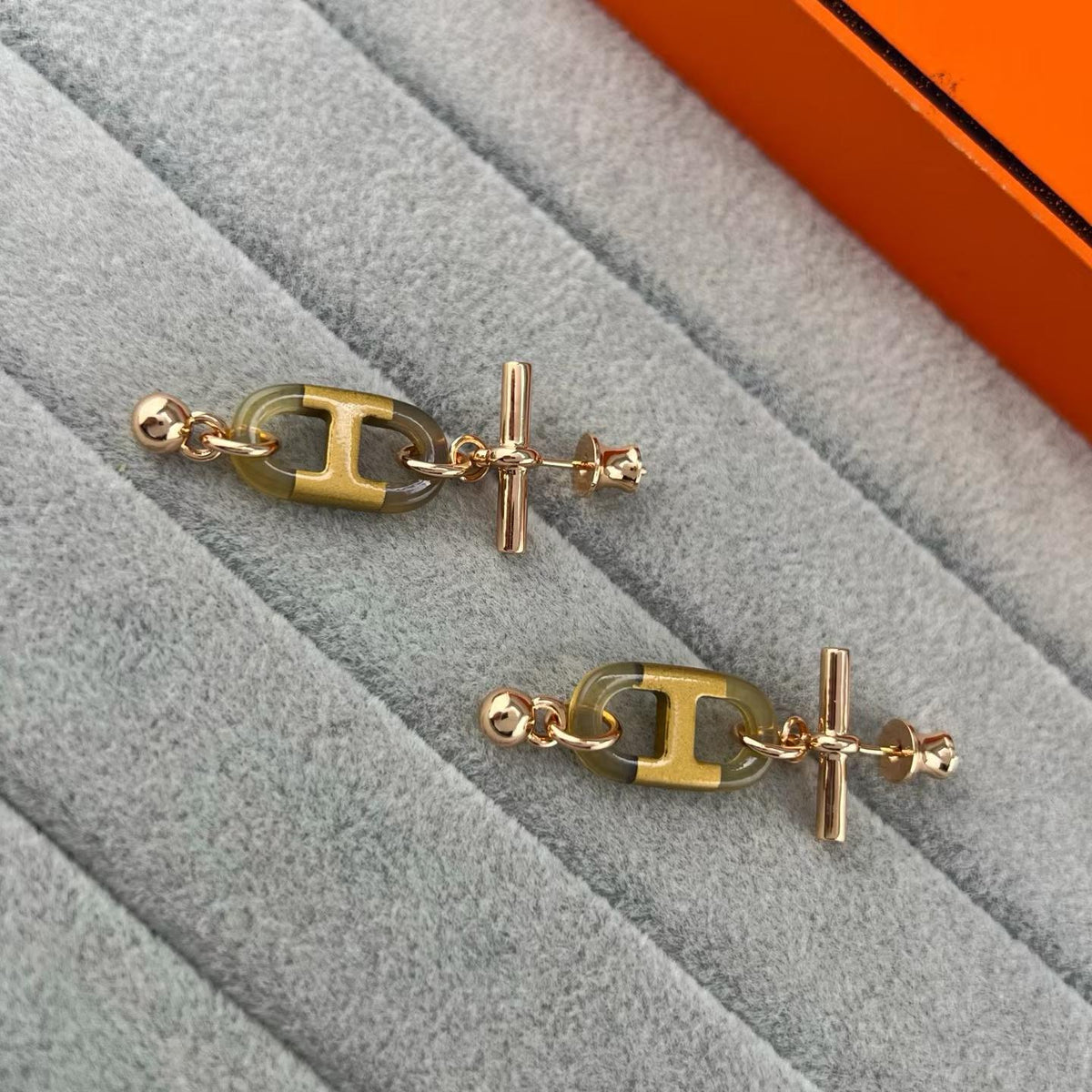 [Renovia Jewelry]H PIG NOSE EARRINGS