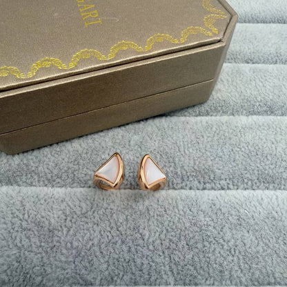 [Renovia Jewelry]FAN SHAPE DOUBLE SHELL OPEN RING