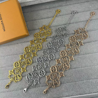 [Renovia Jewelry]LETTER COMBINATION BRACELET