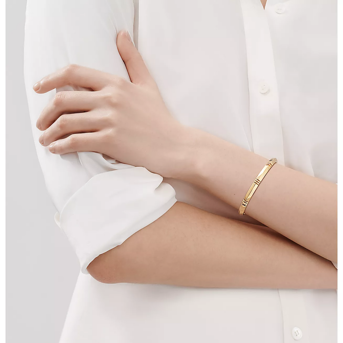 [Renovia Jewelry]ATLAS X GOLD BRACELET