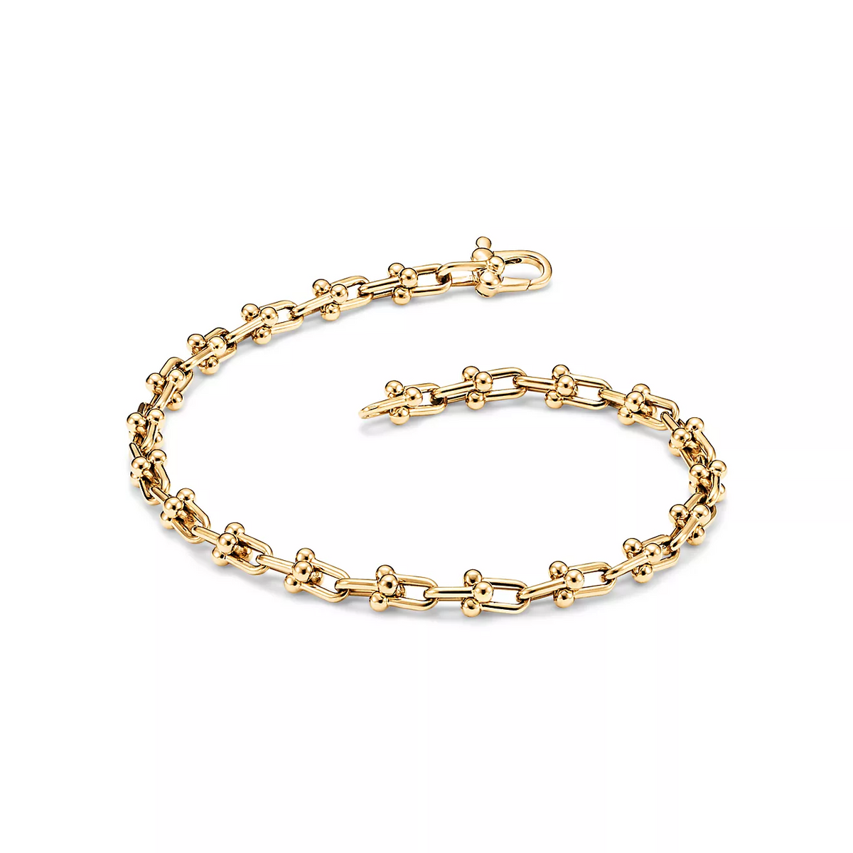 [Renovia Jewelry]HARDWEAR MICRO LINK 44 MOTIF GOLD BRACELET