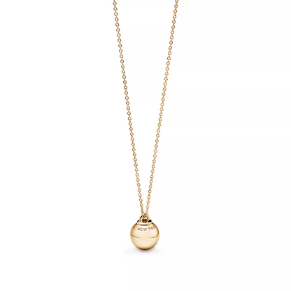 [Renovia Jewelry]BALL PENDANT 12.75MM NECKLACE
