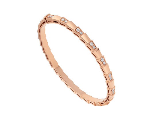 [Renovia Jewelry]SERPENTI SMALL BRACELET PINK GOLD DIAMOND