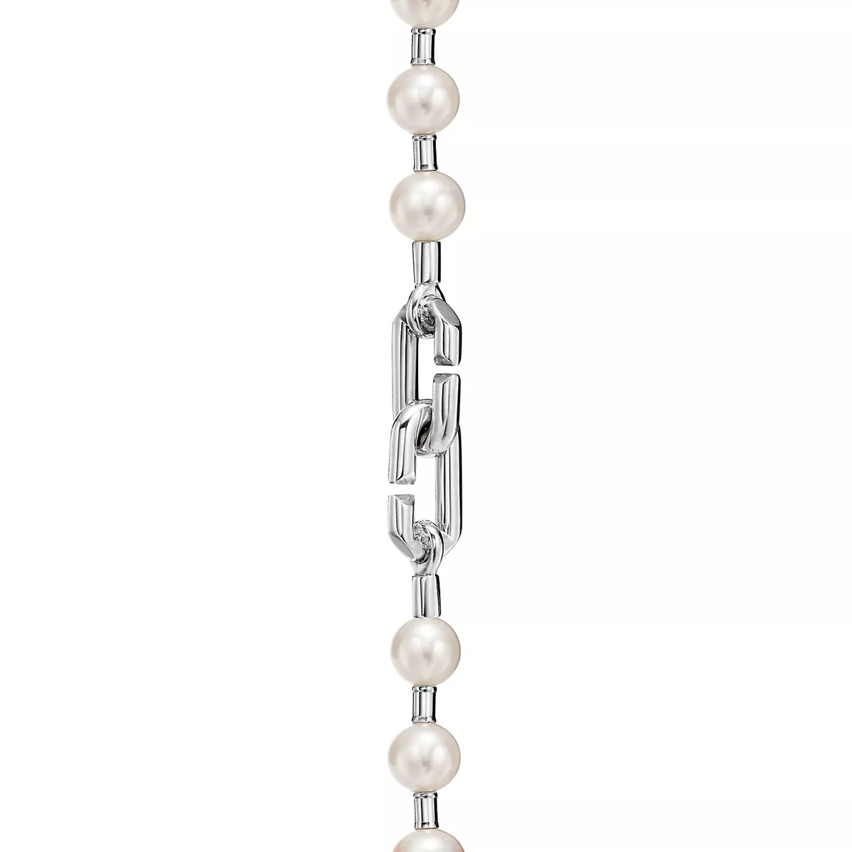 [Renovia Jewelry]PEARL 7-8MM SILVER BRACELET