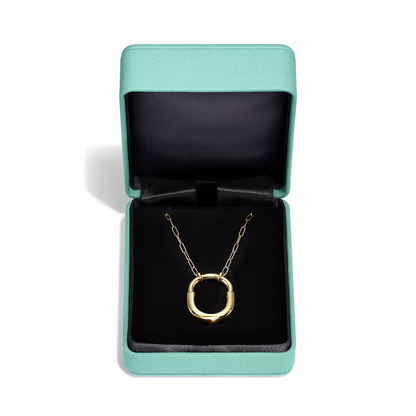 [Renovia Jewelry]LOCK NECKLACE GOLD