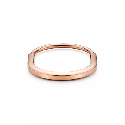 [Renovia Jewelry]LOCK BRACELET ROSE DIAMOND PINK GOLD