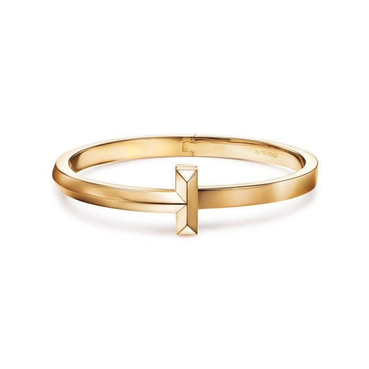 [Renovia Jewelry]T1 WIDE HINGED BANGLE BRACELET