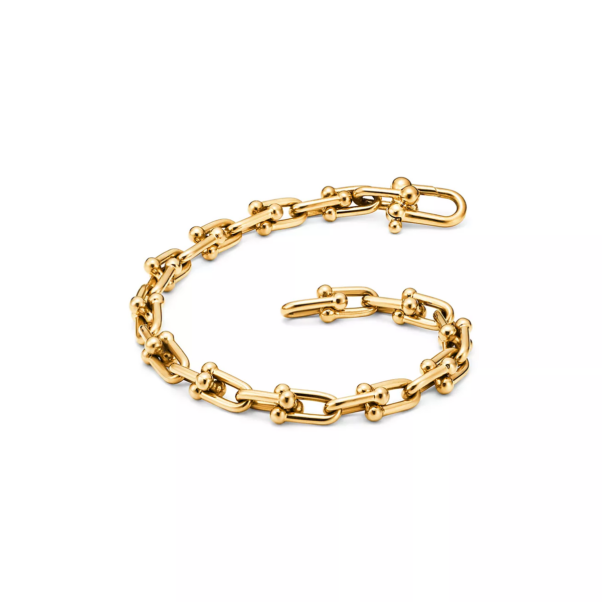 [Renovia Jewelry]HARDWEAR SMALL LINK 26 MOTIF GOLD BRACELET