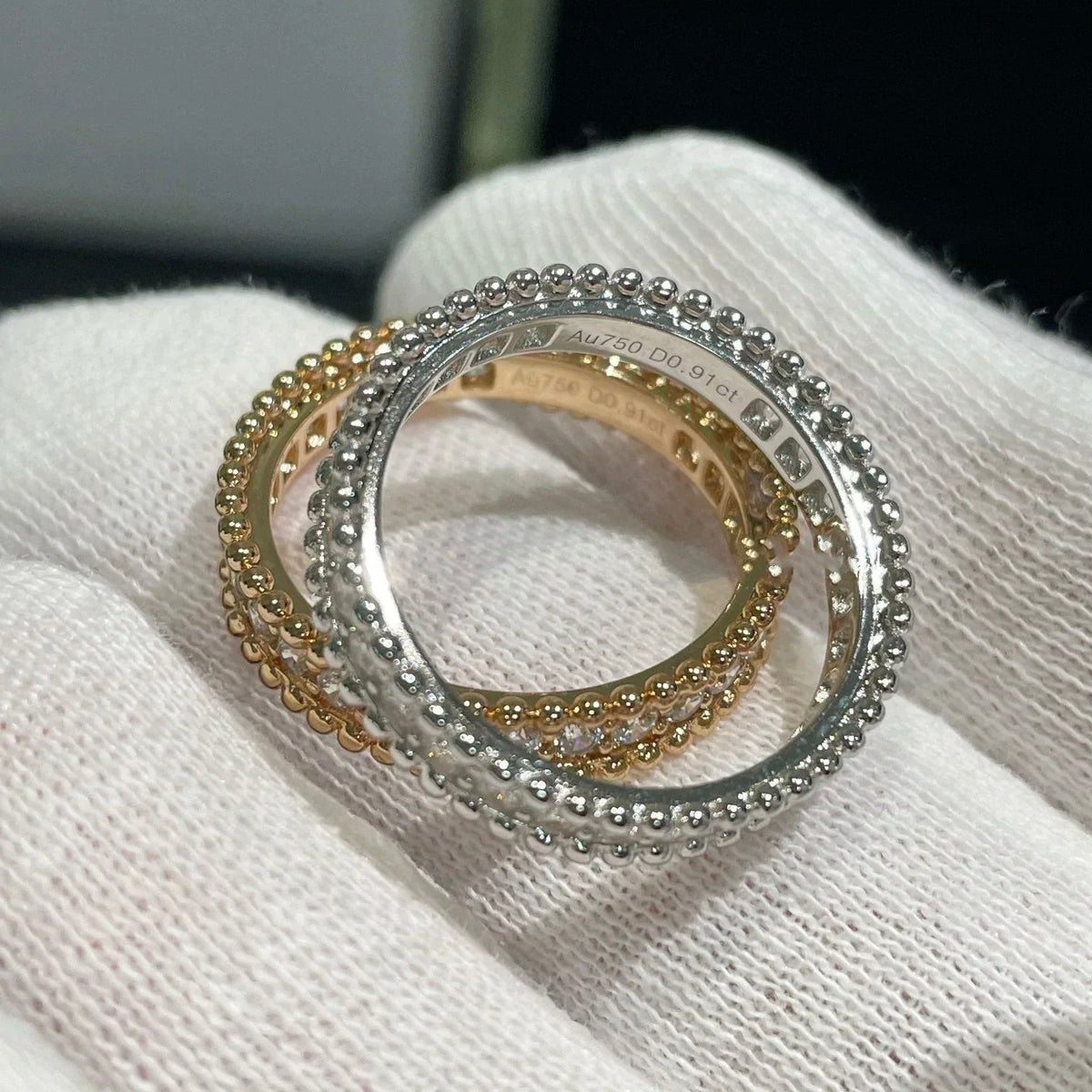 [Renovia Jewelry]PERLEE DIAMOND SILVER RING