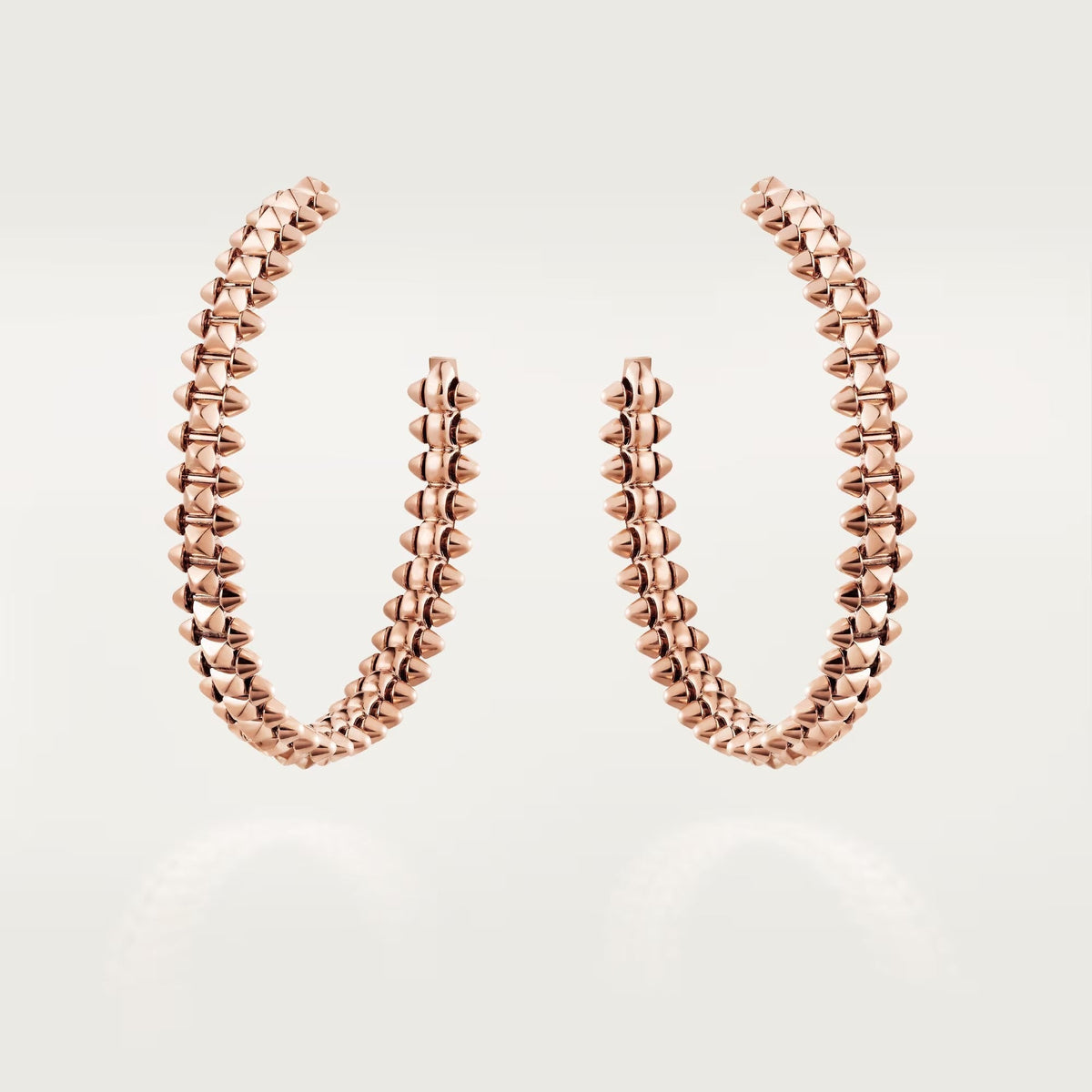 [Renovia Jewelry]CLASH HOOP LARGE EARRINGS