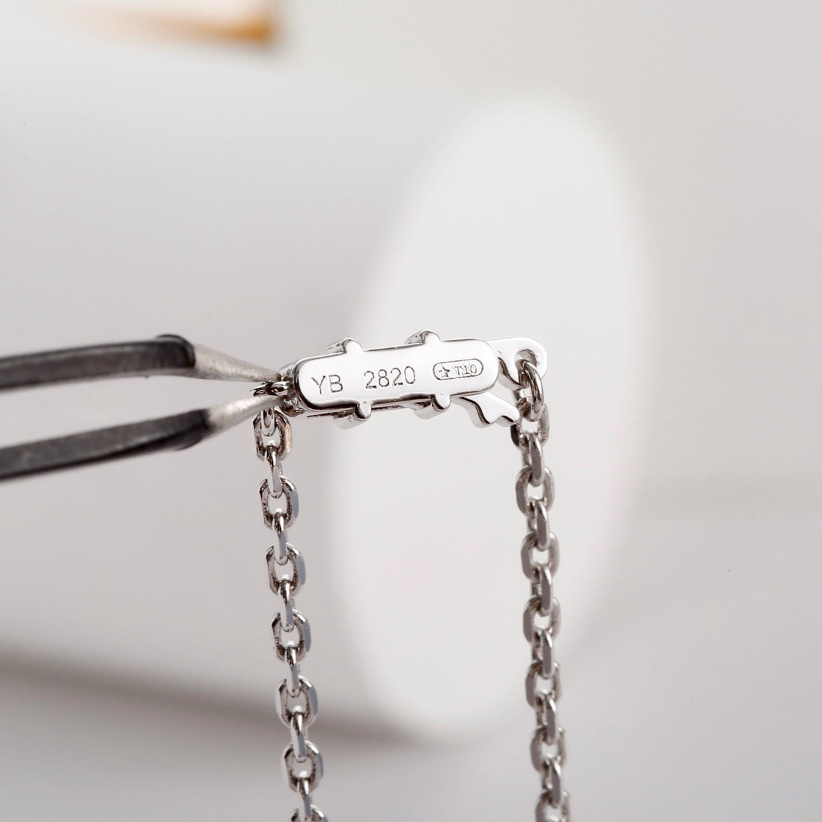 [Renovia Jewelry]LOVE NECKLACE 16MM  FULL DIAMOND