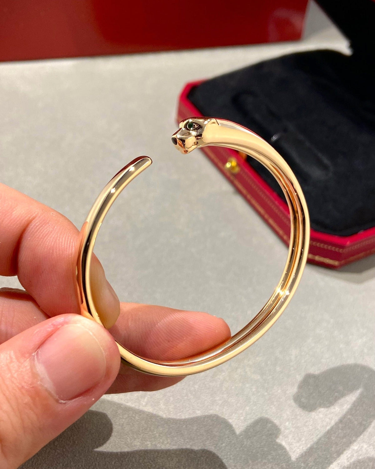 [Renovia Jewelry]PANTHERE OPEN BRACELET