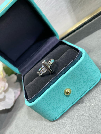 [Renovia Jewelry]T1 WIDE 4.5MM DIAMOND RING