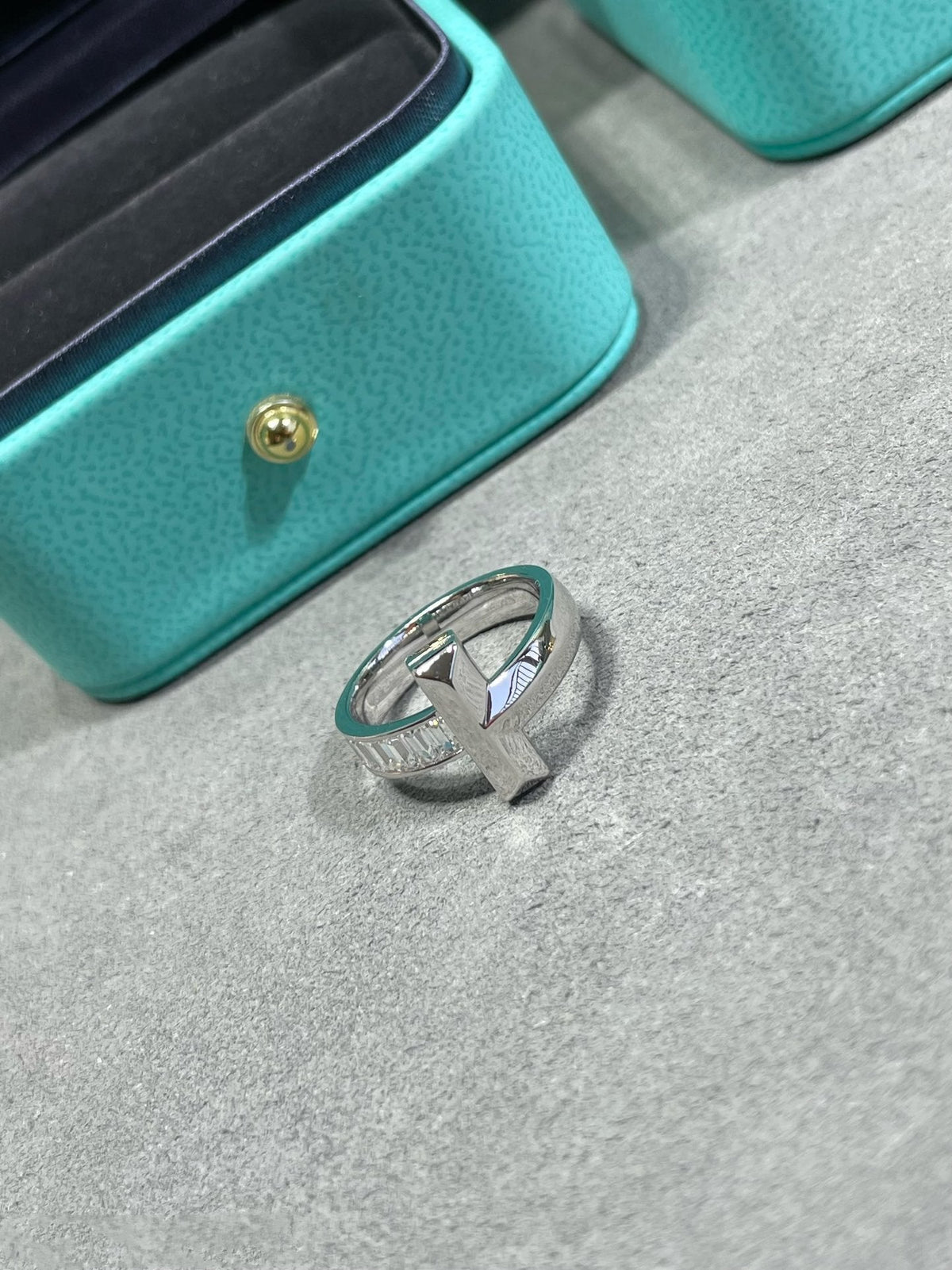 [Renovia Jewelry]T1 WIDE 4.5MM DIAMOND RING