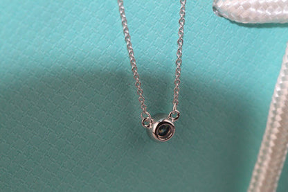 [Renovia Jewelry]ELSA PERETTI SERIES SINGLE DIAMOND SIMPLE NECKLACE