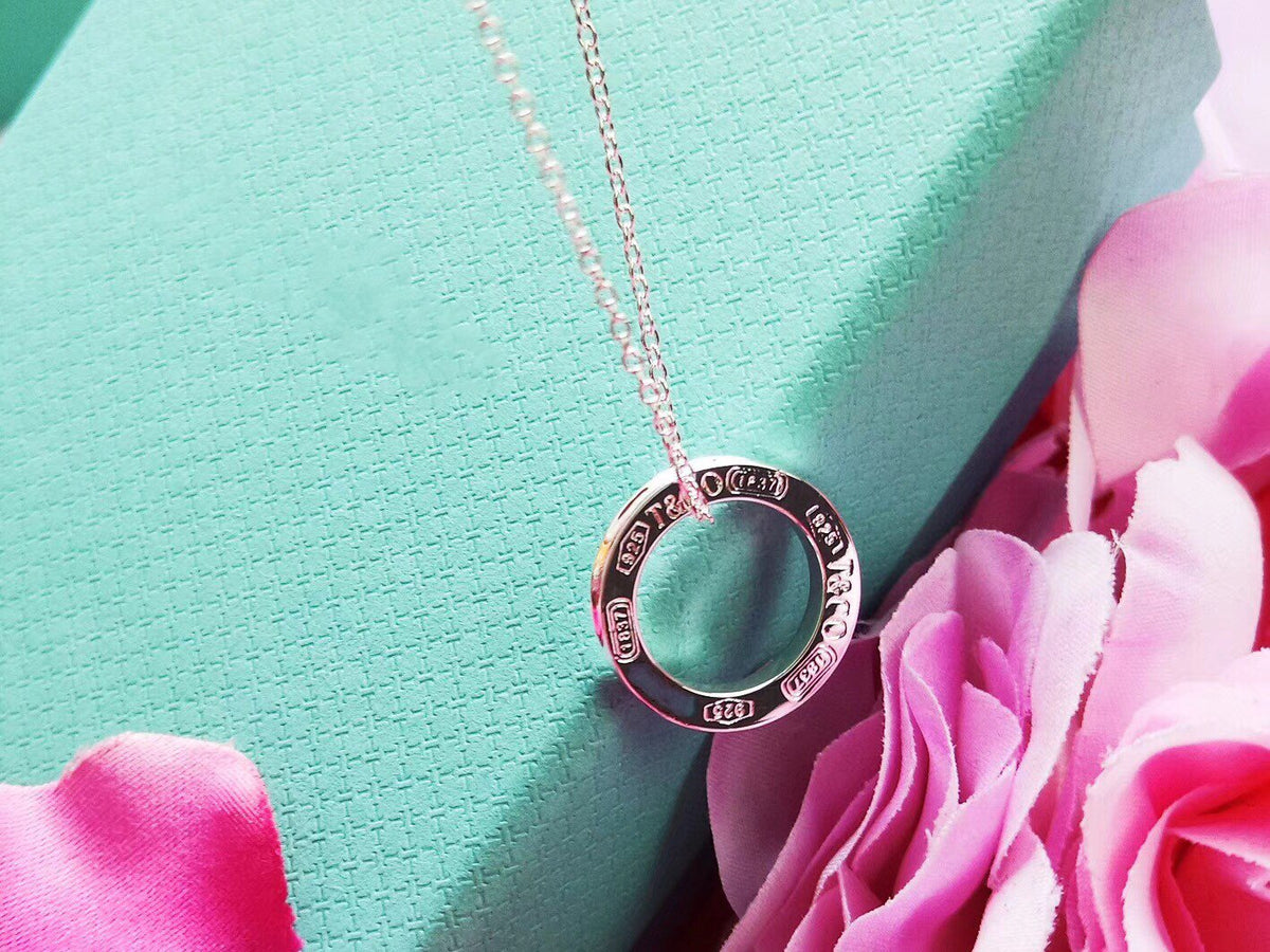 [Renovia Jewelry]SINGLE RING NECKLACE CHAIN LENGTH