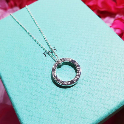 [Renovia Jewelry]SINGLE RING NECKLACE CHAIN LENGTH