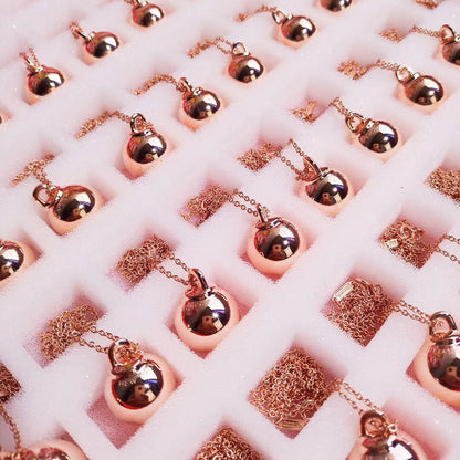 [Renovia Jewelry]HARDWEAR PENDENTIF BALL ROSE NECKLACE