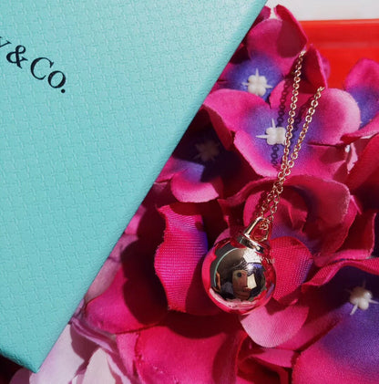 [Renovia Jewelry]HARDWEAR PENDENTIF BALL ROSE NECKLACE