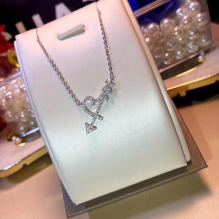 [Renovia Jewelry]COLGANTE HEART & ARROW NECKLACE