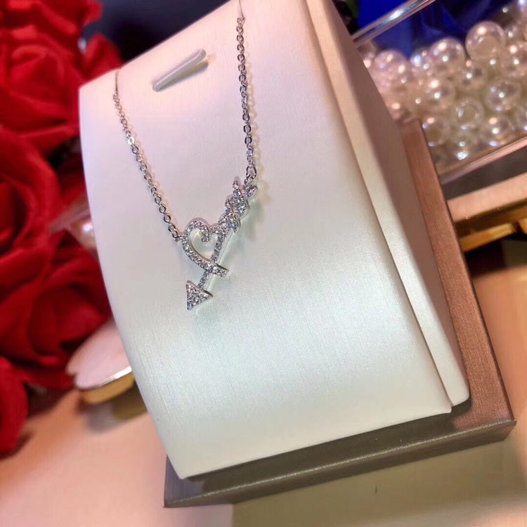 [Renovia Jewelry]COLGANTE HEART & ARROW NECKLACE