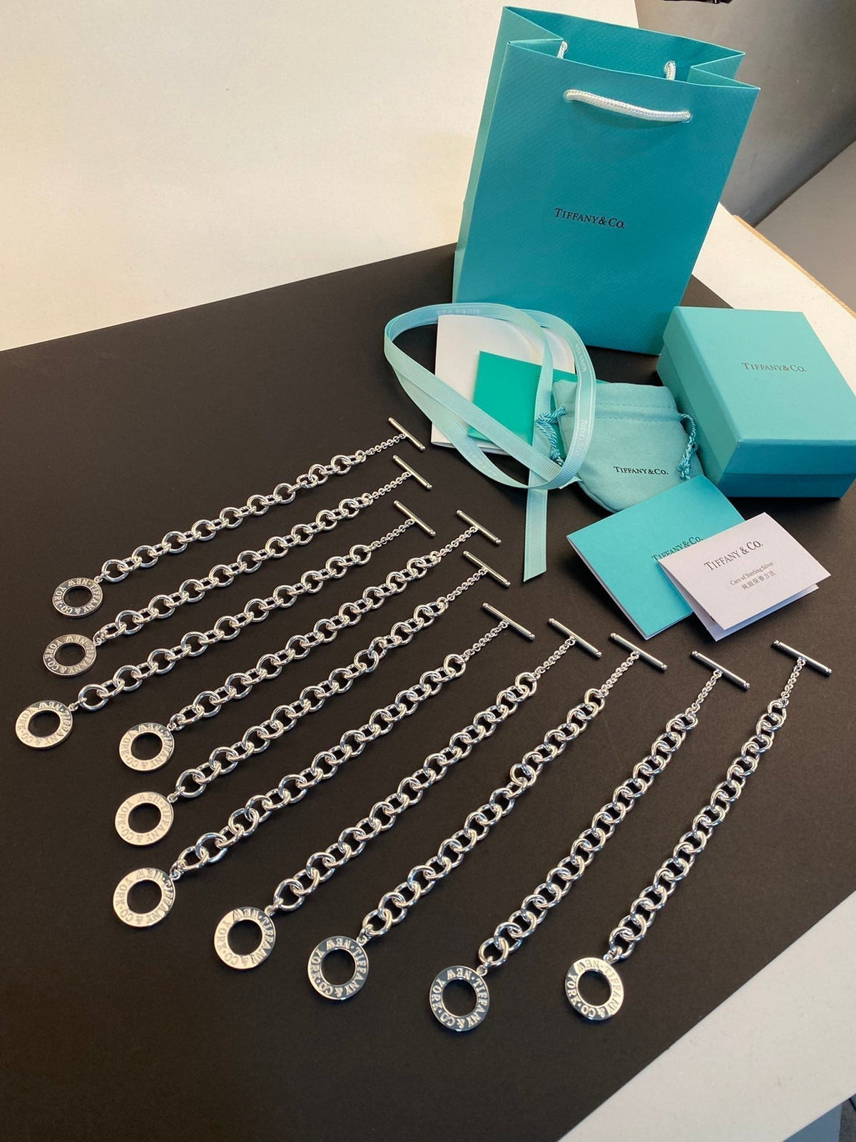[Renovia Jewelry]TOGGLE TAG BRACELET SILVER