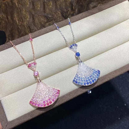 [Renovia Jewelry]DREAM NECKLACE AGATE SILVER DIAMOND