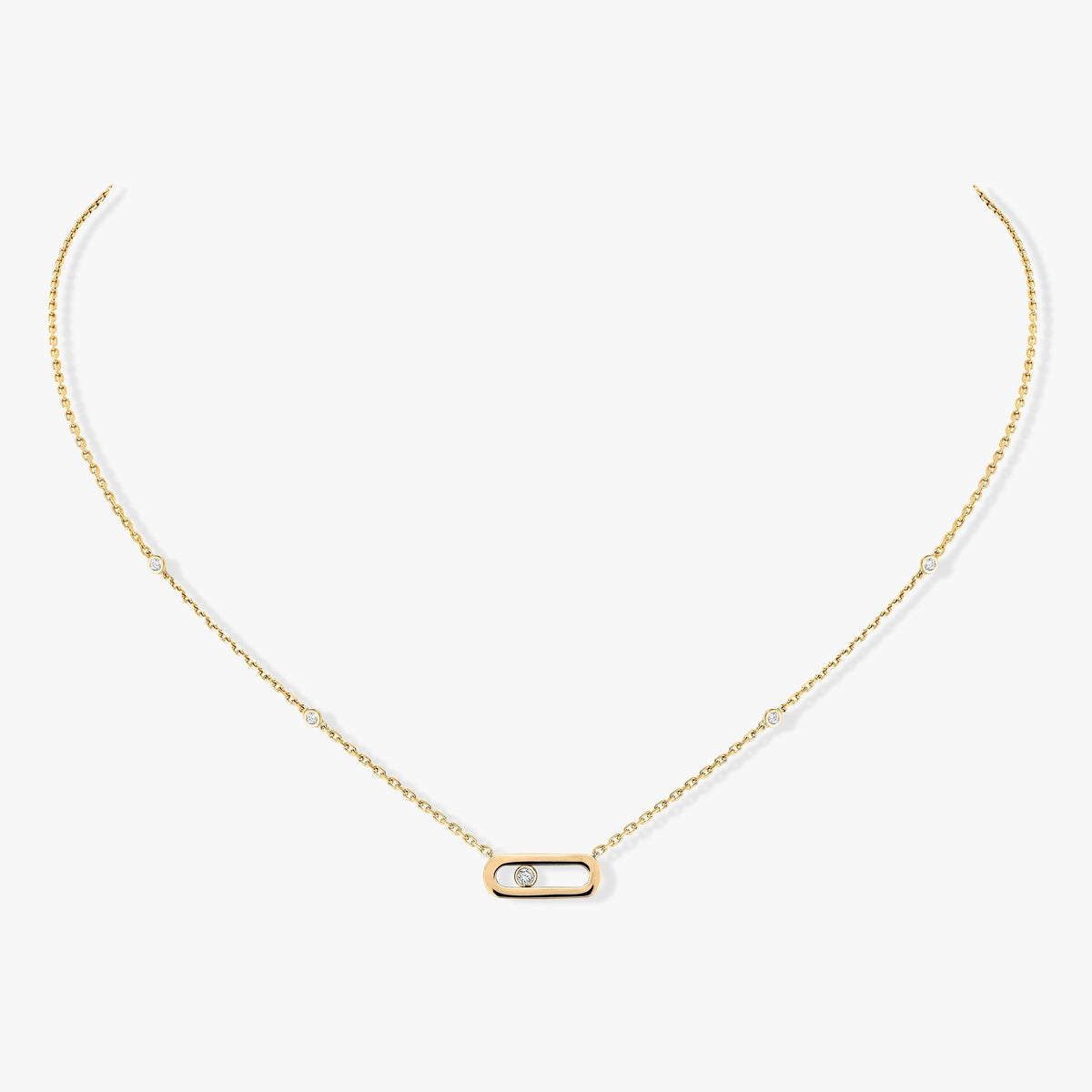 [Renovia Jewelry]MOVE UNO DIAMOND NECKLACE