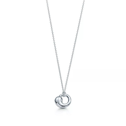 [Renovia Jewelry]SNAIL PEDANT SILVER NECKLACE