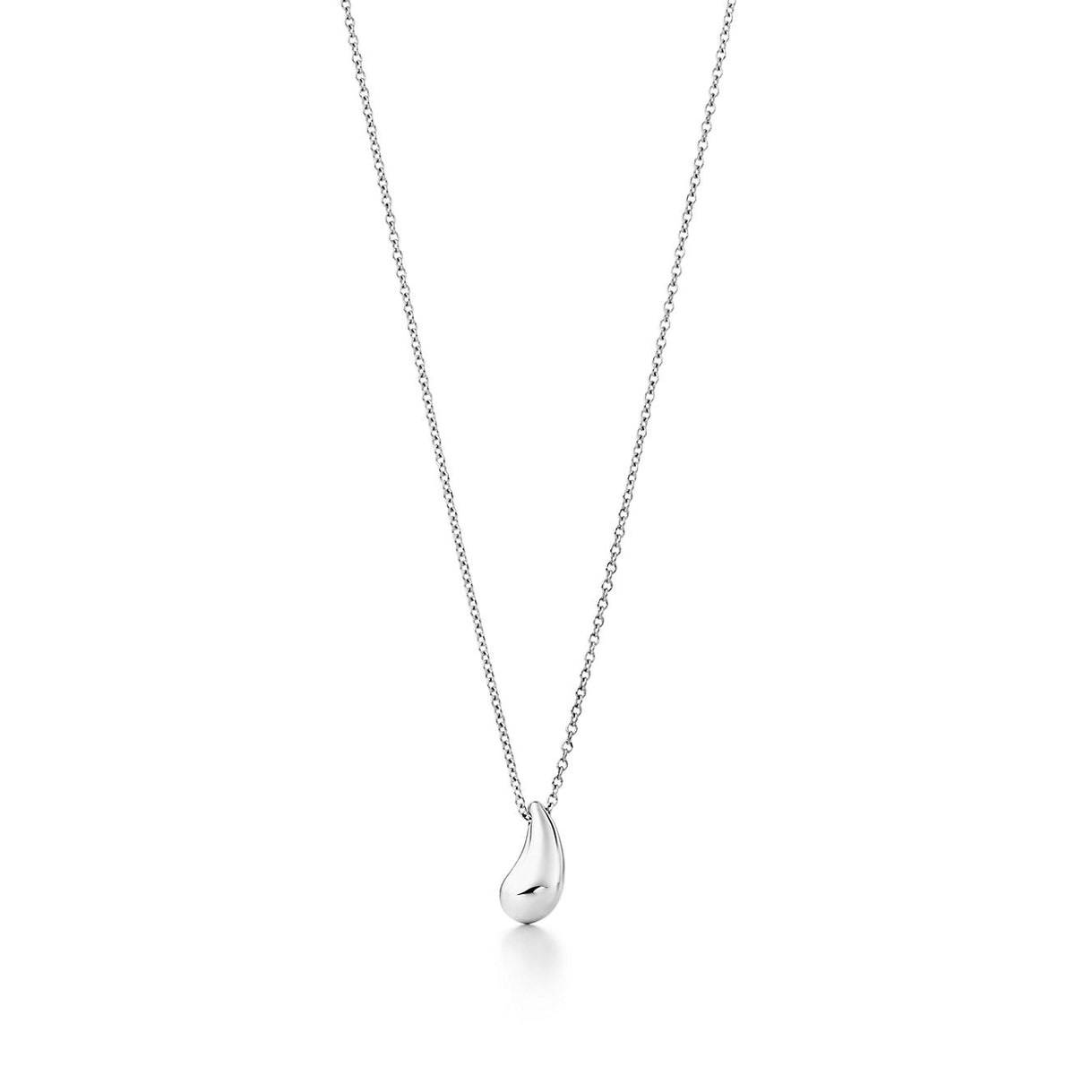 [Renovia Jewelry]ELSA PERETTI TEARDROP PENDANT STERLING SILVER NECKLACE
