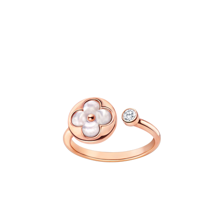 [Renovia Jewelry]SUN 1 DIAMOND PINK MOP RING