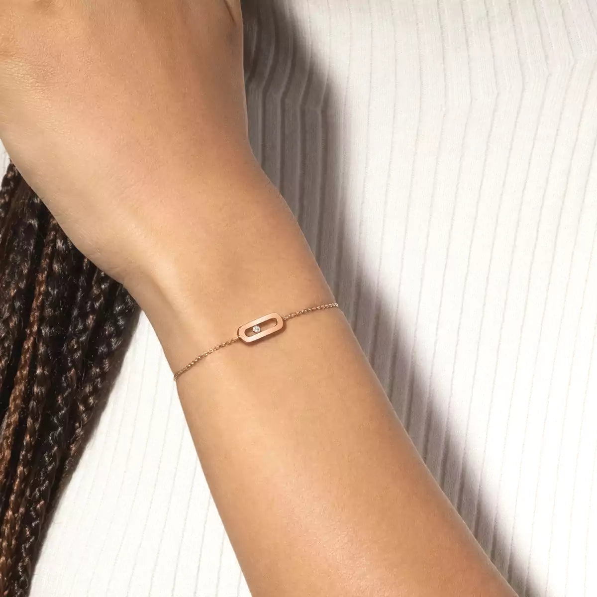 [Renovia Jewelry]Move Uno Diamond Bracelet