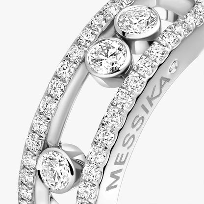 [Renovia Jewelry] Move Gold Diamond Pave_ Ring
